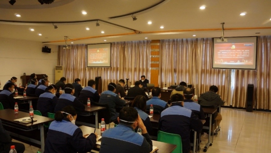 重慶水務(wù)環(huán)境集團(tuán)黨委副書記、總經(jīng)理曲斌到三峰環(huán)境開展黨的二十大精神宣講